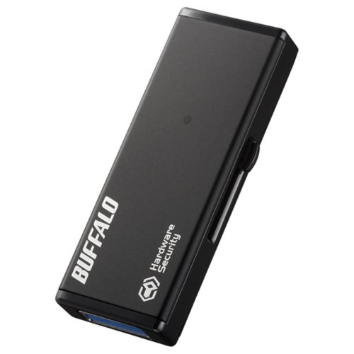 BUFFALO 強制暗号化 USB3.0 セキュリティーUSBメモリー 8GB RUF3-HSL8G(未使用品)