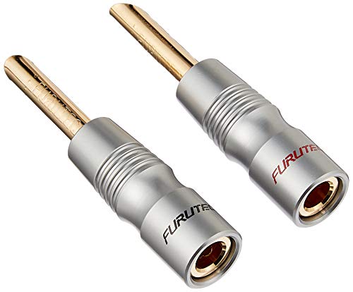 FURUTECH ADL  オーディオグレード バナナプラグ 24k金メッキ処理 4本1組 F(未使用品)