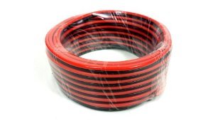 100フィート14ゲージレッドブラックStranded 2?Conductorスピーカーワイヤ (未使用品)