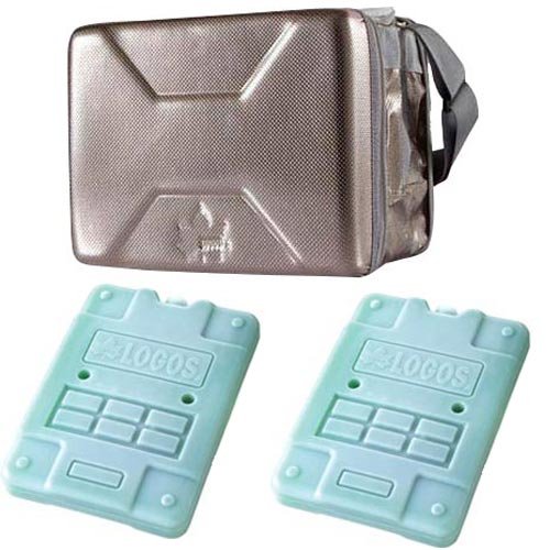 ロゴス LOGOS ハイパー氷点下クーラーM ＋ 倍速凍結・氷点下パックM×2個  (未使用品)