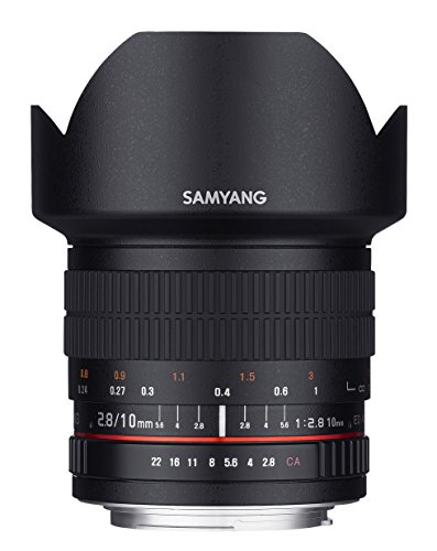 SAMYANG 単焦点広角レンズ 10mm F2.8 ソニー αA用 APS-C用(未使用品)