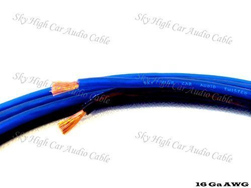 100フィート TRUE AWG スピーカーワイヤー 車 ホーム オーディオ スカイ ハ(未使用品)