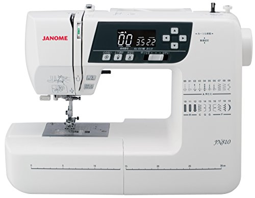 ジャノメ(JANOME) コンピュータ ミシン ワイドテーブル・説明DVD付き JN810(未使用品)