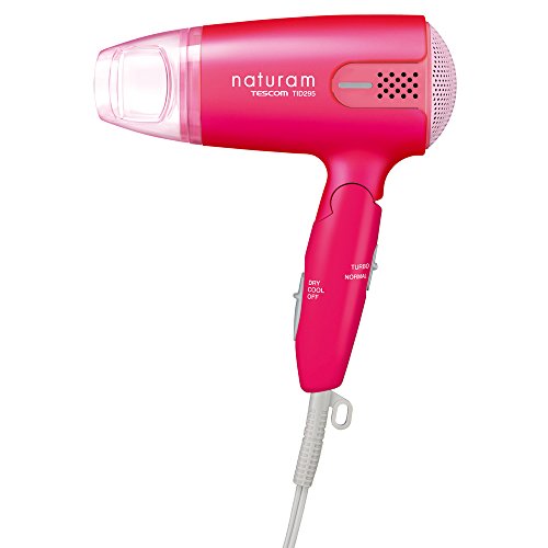 テスコム (TESCOM) ドライヤー マイナスイオン付 naturam ピンク TID295-P(未使用品)