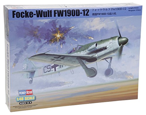 ホビーボス 1/48 エアクラフトシリーズ フォッケウルフ Fw190D-12 プラモデ(未使用品)の通販は 6,625円