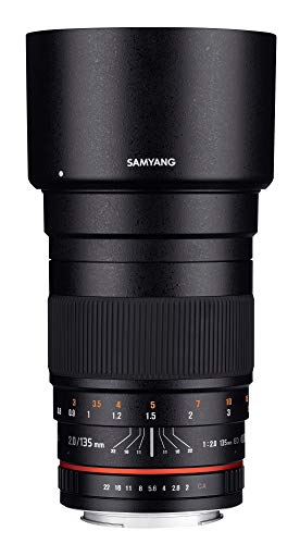 SAMYANG 単焦点中望遠レンズ 135mm F2.0 ニコンF AE用 フルサイズ対応 8838(未使用品)