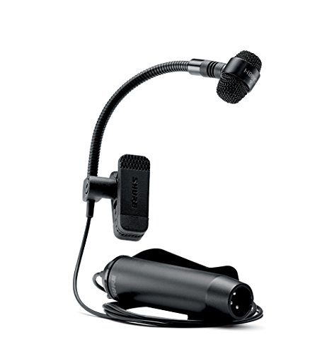 SHURE コンデンサー型マイク 楽器用 カーディオイド XLRケーブル 4.6m PGA(未使用品)