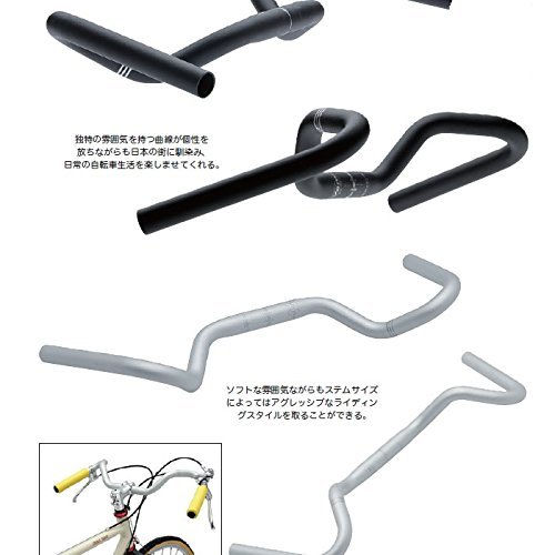 VENO(ヴェノ) メトロポイント ハンドルバー バークランプ径:25.4mm マット (未使用品)