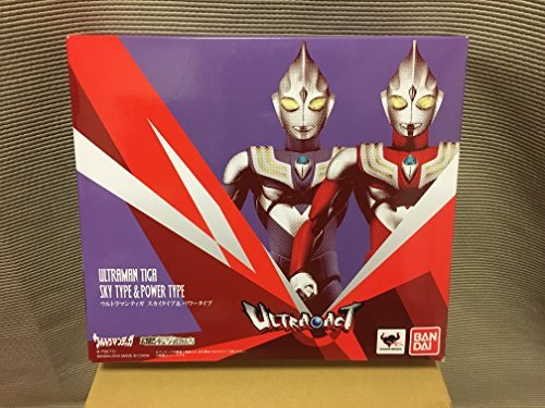 ULTRA-ACT ウルトラマンティガ スカイタイプ&パワータイプ(魂ウェブ限定)(未使用品)