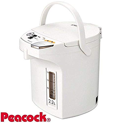 Peacock ピーコック魔法瓶 電動給湯ポット(2.2L) WMJ-22 ホワイト(W)(未使用品)