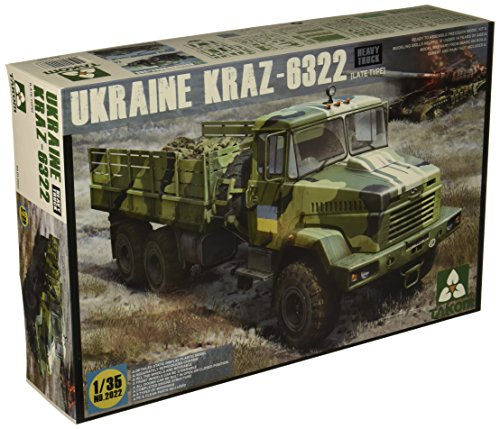 TAKOM 1/35 ウクライナKrAZ-6322 現用重トラック 後期型(未使用品)