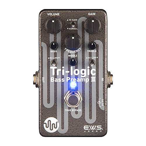 E.W.S エフェクター ベース用プリアンプ Tri-logic Bass Preamp 3(未使用品)