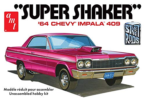 プラッツ 1/25 1964 シェビー・インパラ 409 スーパー・シェイカー プラモ (未使用品)
