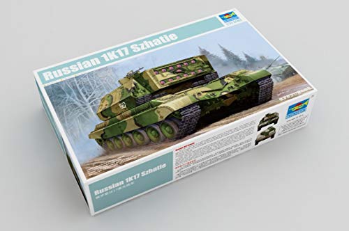 トランペッター 1/35 ソビエト軍 自走レーザーシステム 1K17 ″スジャティ (未使用品)