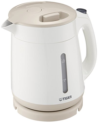 タイガー 電気ケトル 蒸気レス 転倒流水防止機能 1.2L ベージュ わく子 PCI(未使用品)の通販は