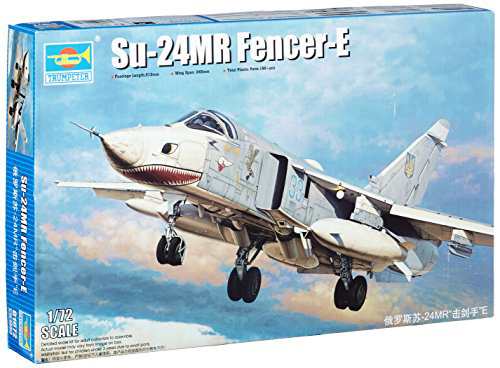 トランペッター 1/72 ロシア空軍 Su-24MR フェンサーE プラモデル(未使用品)