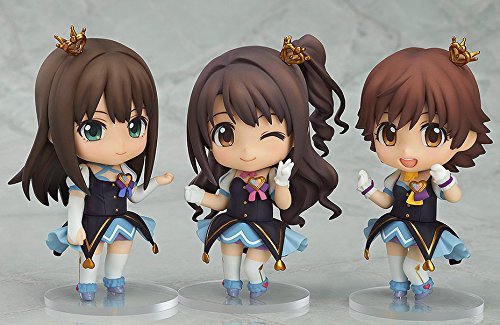 ねんどろいどこ〜で シンデレラガールズ 凛・卯月・未央セット 全高約10cm (未使用品)