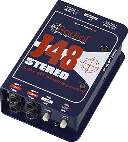 Radial ラジアル ステレオDIボックス J48 Stereo (未使用品)