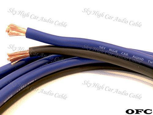 25 Feet OFC True 8ゲージAWG酸素銅スピーカー配線車ホームオーディオ(未使用品)の通販は 43,098円