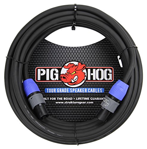 Pig Hog PHSC5SPK 5 ft. 14 Gauge Speaker Cable Speakon to Speakon(未使用品)の通販は 10,078円