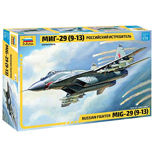 ズベズダ 1/72 ソビエト軍 MIG 29S 9-13 戦闘機 プラモデル ZV7278(未使用品)