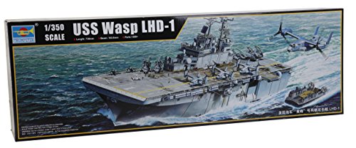 トランペッター 1/350 強襲揚陸艦 LHD-1 ワスプ 05611 プラモデル(未使用品)