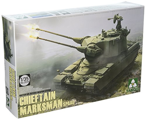 TAKOM 1/35 イギリス対空戦車 チーフテン マークスマン プラモデル TKO2039(未使用品)