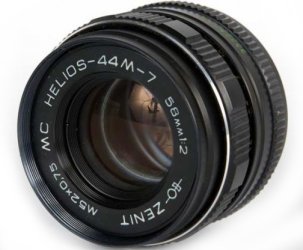 キヤノンEOS用ヘリオス44M-4 58ミリメートルF2ソ連製レンズ ヘリオス HELIOS 44M-7 CANON EOS 2/58 ロシアレンズ(未使用品) 【公式