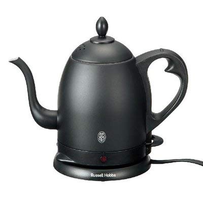 ラッセルホブス カフェケトル 0.8L マットブラック 7408JP-88(未使用品)