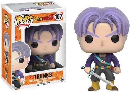 Funko POP Anime: Dragonball Z - Trunks Action Figure(未使用品)