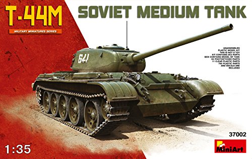 ミニアート 1/35 ソビエト T-44M中戦車 MA37002 プラモデル(未使用品)