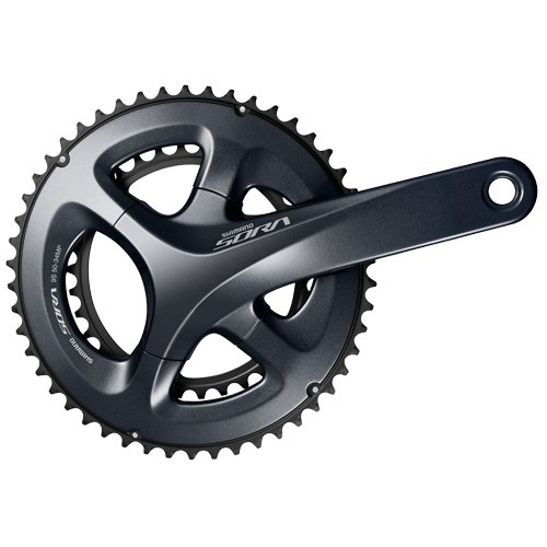 シマノ(SHIMANO) クランクセット FC-R3000 50X34T 170mm 9S ※BB別売 EFCR3(未使用品)
