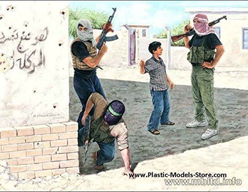 IRAQ. KIT 2 IRAQI INSURGENCE 4 FIG 1/35 MASTER BOX 3576(未使用品)