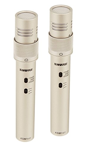 SHURE コンデンサーマイク KSM141SL-STEREO 楽器用 KSM141SL-STEREO-X (未使用品)