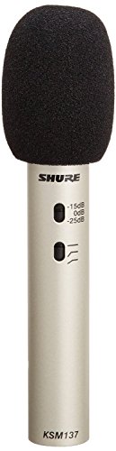 SHURE 楽器用コンデンサー型マイクロホン KSM137SL-X(未使用品)