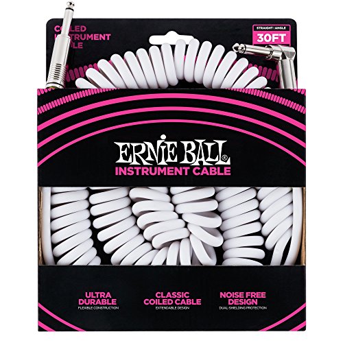 ERNIE BALL 6045 ギター コイルケーブル 30フィート COILED INSTRUMENT CA(未使用品)