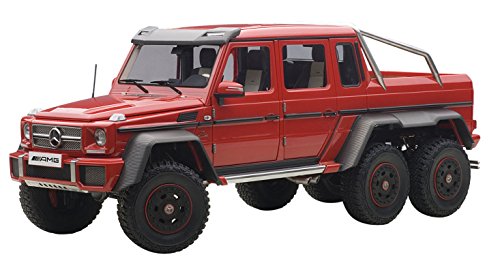AUTOart 1/18 メルセデス ベンツ G63 AMG 6X6 (レッド) 完成品(未使用品)