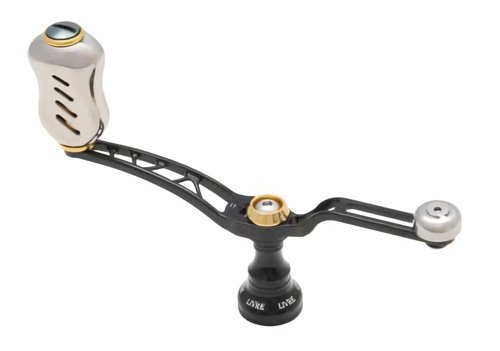 LIVRE(リブレ) ユニオン52-58Finoノブ シマノS2用ブラック×ゴールド 6931 LIVRE(リブレ) ユニオン52-58Finoノブ ダイワ用ブラック×ゴールド 6951