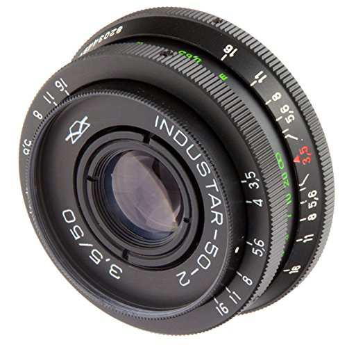 Industar 50-2 50mm F3.5ソニーNex用M42マウントカメラ用ロシア語レンズ(未使用品)