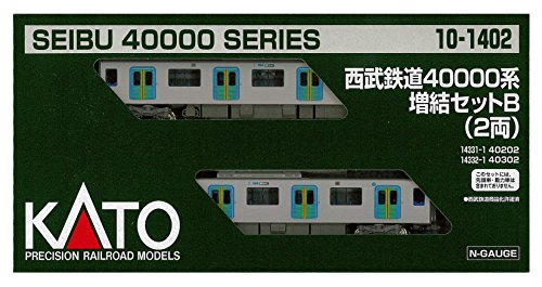 KATO Nゲージ 西武鉄道 40000系 増結 2両セット 10-1402 鉄道模型 電車(未使用品)