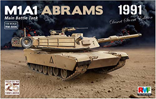 ライフィールド 1/35 アメリカ軍 M1A1 エイブラムス 湾岸戦争1991年 