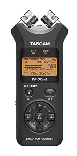 TASCAM リニアPCMレコーダー DR-07MK2-JJ(未使用品)