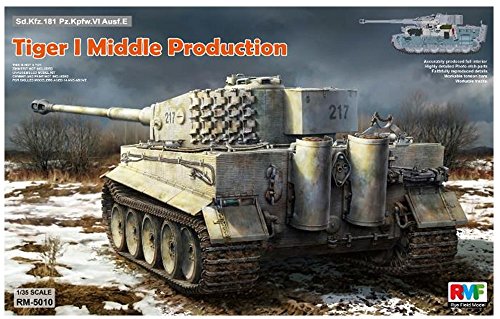 ライフィールドモデル 1/35 ドイツ陸軍 タイガーI重戦車 中期型 フルインテ(未使用品)