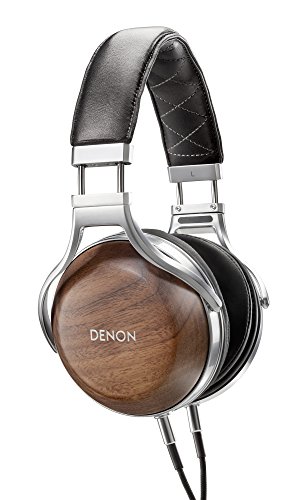 DENON ヘッドホン オーバーイヤー/ハイレゾ音源対応/ウッドハウジング 木目(未使用品)