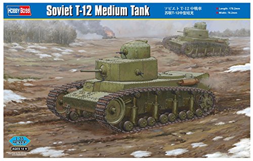 ホビーボス 1/35 ファイティングビークルシリーズ ソビエト軍 T-12中戦車  (未使用品)の通販は