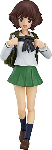 figma ガールズ&パンツァー 劇場版 秋山優花里 制服ver. ノンスケール ABS&(未使用品)