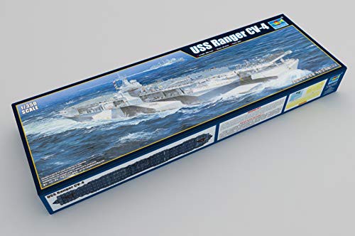 トランペッター 1/350 アメリカ海軍 航空母艦 CV-4 レンジャー プラモデル (未使用品)の通販は
