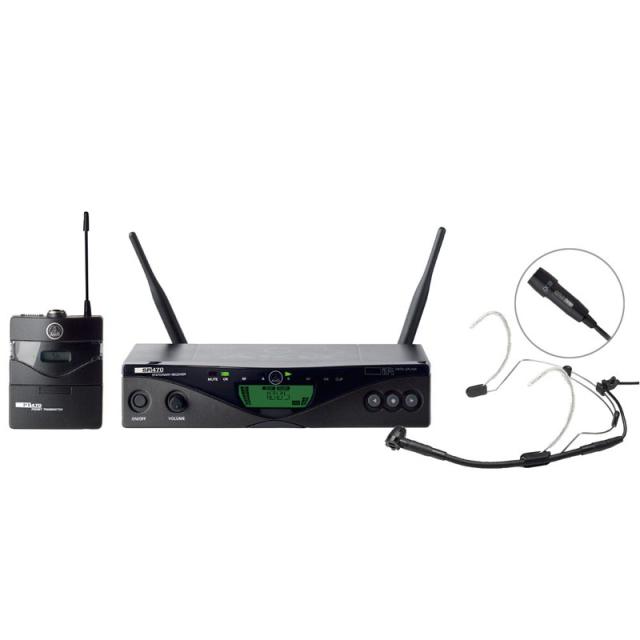 AKG ワイヤレスセット800MHz WMS470 INSTRUMENTAL SET(未使用品)