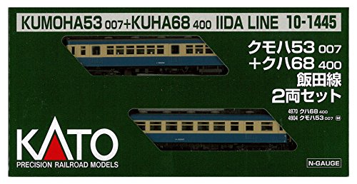 KATO Nゲージ クモハ53007+クハ68400 飯田線 2両セット 10-1445 鉄道模型 (未使用品)