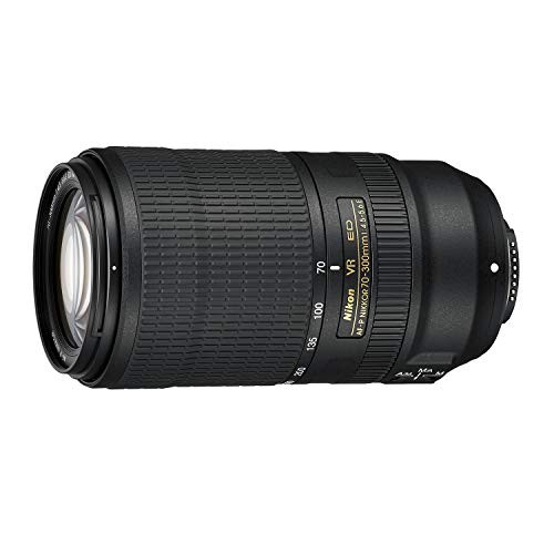 Nikon 望遠ズームレンズ AF-P NIKKOR 70-300mm f/4.5-5.6E ED VR フルサイ (未使用品)